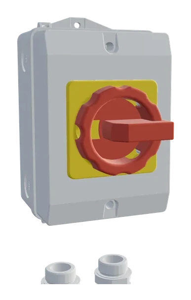 LO16 负荷隔离开关 RLO16/4PM-D1/Z33GB/2xM25，货号 10014948