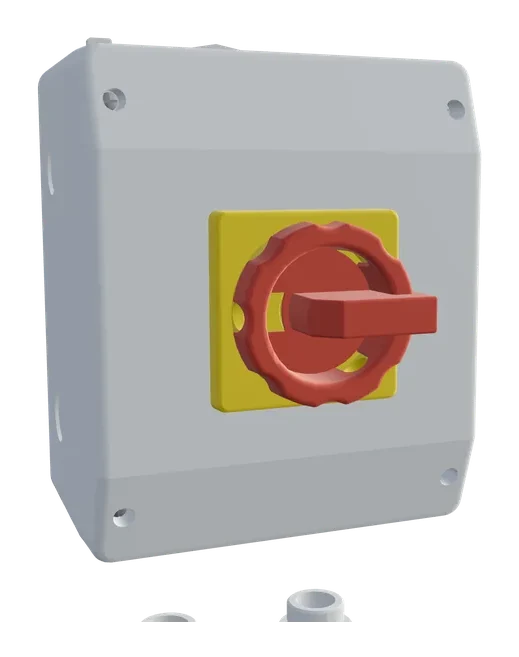 LO63 负荷隔离开关 RLO63/4PM-D2/Z33GB/2xM25，货号 10014951