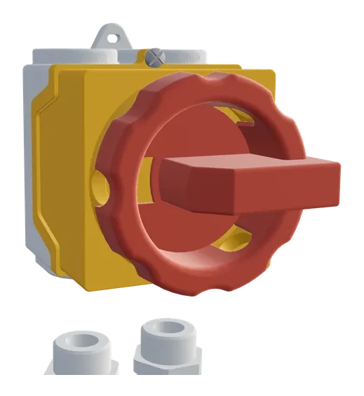 D0/13 凸轮开关 R3/13PLM-D0/Z33GB/2xM20，货号 10016939